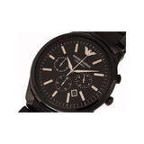 Emporio Armani Ceramica Chronograph Black Dial Black Stainless Steel Watch For Men - AR1451