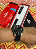 Tissot Supersport Vuelta Special Edition Chrono Black Dial Black Nylon Strap Watch for Men - T125.617.17.051.01