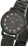 Marc Jacobs Baker Black Dial Black Stainless Steel Strap Watch for Women - MBM3425