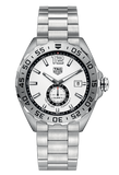 Tag Heuer Formula 1 Calibre 6 Automatic White Dial Silver Steel Strap Watch for Men - WAZ2013.BA0842