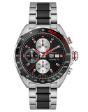 Tag Heuer Formula 1 Calibre 16 Max Verstappen Limited Edition Black Dial Two Tone Steel Strap Watch for Men - CAZ2018.BA0970