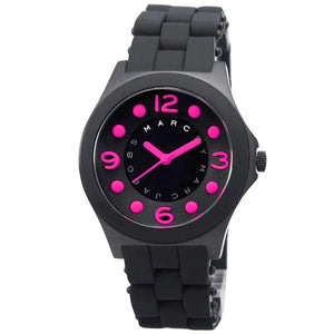 Marc Jacobs Pelly Black Dial Black Stainless Steel Strap Watch for Women - MBM2530