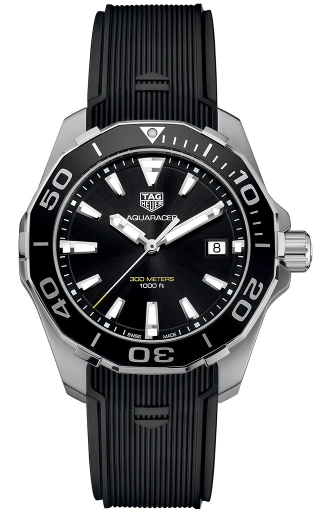 Tag heuer black rubber strap outlet