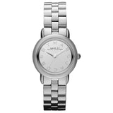 Marc Jacobs Marc Silver Dial Silver Steel Strap Watch for Women - MBM3173