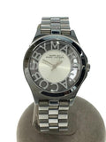 Marc Jacobs Henry White Dial Silver Stainless Steel Strap Watch for Women - MBM3291