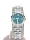 Marc Jacobs Amy Blue Dial Silver Stainless Steel Strap Watch for Women - MBM3274