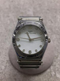 Marc Jacobs Amy White Dial Silver Stainless Steel Strap Watch for Women - MBM8518