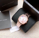 Marc Jacobs Mandy Rose Gold Dial Rose Gold Stainless Steel Strap Watch for Women - MJ3550