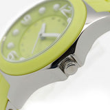 Marc Jacobs Dress Green Dial Green Silicone Strap Watch for Women - MBM2513