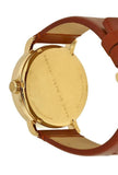 Marc Jacobs Fergus Green Dial Brown Leather Strap Watch for Men - MBM5077