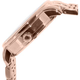 Marc Jacobs Fergus Orange Dial Rose Gold Stainless Steel Strap Watch for Women - MBM8648