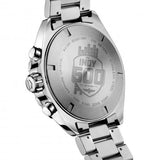 Tag Heuer Formula 1 Indy 500 Special Edition Black Dial Silver Steel Strap Watch for Men - CAZ101V.BA0842