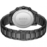 Hugo Boss Allure Chronograph Grey Dial Grey Steel Strap Watch for Men - 1513924