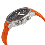 Tissot Seastar 1000 Chronograph Black Dial Orange Rubber Strap Watch For Men - T120.417.17.051.01