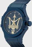 Maserati Potenza Blue Dial Edition 42mm Mesh Bracelet Watch For Men - R8853108008