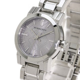 Burberry The City Silver Diamonds Dial Silver Stainless Steel Strap Watch for Women - BU9229
