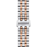 Tissot T Classic Carson Premium 30 White Dial Two Tone Steel Strap Watch for Women - T122.207.22.031.01