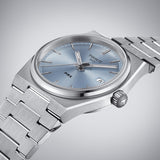 Tissot PRX 35mm Light Blue Quartz Stainless Steel Watch For Women - T137.210.11.351.00