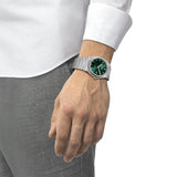 Tissot PRX Green Dial Silver Steel Strap Watch For Men - T137.410.11.091.00