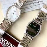 Longines La Grande Classique de Longines Black Dial Silver Mesh Bracelet Watch for Women - L4.288.0.58.6