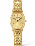 Longines La Grande Classique Tonneau 22 Yellow Gold Watch for Women - L4.205.2.32.8