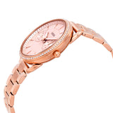 Fossil Tailor Rose Gold Dial Rose Gold Steel Strap Watch for Women - ES4264