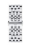 Tissot T Classic Tradition Black Dial Silver Mesh Bracelet Watch For Men - T063.610.11.057.00