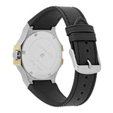 Maserati Potenza Automatic Skeleton Grey Dial Black Leather Strap Watch For Men - R8821108037