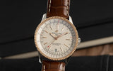 Breitling Navitimer Automatic 38mm Leather Strap Mens Watch - A17325211G1P1