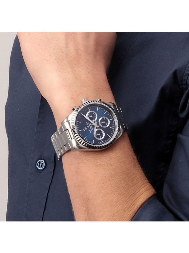 Maserati Competizione Chronograph Quartz Dial For Blue Men Watch