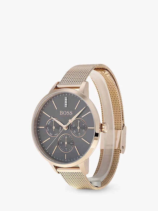 Hugo boss 2025 mesh bracelet watch