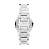 Burberry The City Silver Dial Silver Steel Strap Watch for Women - BU9233