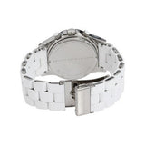 Marc Jacobs Pelly White Dial White Silicone Steel Strap Watch for Women - MBM2565