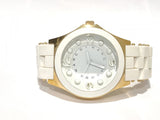 Marc Jacobs Pelly White Dial White SIlicone Strap Watch for Women - MBM2525