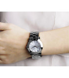 Marc Jacobs Amy Dexter Silver Dial Silver Stainless Steel Strap Watch for Women - MBM3214