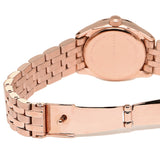 Marc Jacobs Peeker Rose Gold Dial Stainless Steel Strap Watch for Women - MBM3374