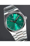 Tissot PRX Green Dial Silver Steel Strap Watch For Men - T137.410.11.091.00