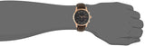 Hugo Boss Jet Grey Dial Brown Leather Strap Watch for Men - 1513281