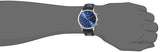 Hugo Boss Time One Blue Dial Black Leather Strap Watch for Men - 1513431