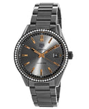 Tag Heuer Carrera Quartz 39mm Diamond Black Dial Black Steel Strap Watch for Women - WAR1115.BA0602