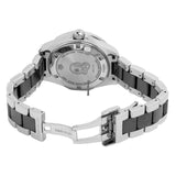 Tag Heuer Aquaracer Quartz Diamonds Black Dial Two Tone Steel Strap Watch for Women - WAY131G.BA0913