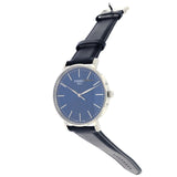 Tissot Everytime Gent Blue Dial Black Leather Strap Watch for Men - T143.410.16.041.00