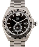 Tag Heuer Formula 1 Automatic 43mm Black Dial Silver Steel Strap Watch for Men - WAZ2012.BA0842