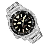 Citizen Promaster 200M Diver Fugu Asian Limited Edition Black Dial Silver Steel Strap Watch For Men - NY0090-86E