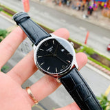 Tissot T Classic Tradition Black Dial Black Leather Strap Watch For Men - T063.610.16.057.00