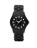 Marc Jacobs Pelly Black Dial Black Stainless Steel Strap Watch for Women - MBM2528