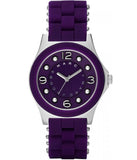 Marc Jacobs Pelly Purple Dial Purple Stainless Steel Strap Watch for Women - MBM2538