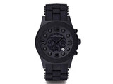 Marc Jacobs Pelly Black Dial Black Silicone Stainless Steel Strap Watch for Women - MBM2567