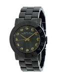 Marc Jacobs Amy Black Dial Black Stainless Steel Strap Watch for Women - MBM8595