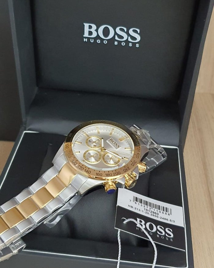 Silver Hugo Boss Chronograph Silber Hugo Boss Chronograph Silber